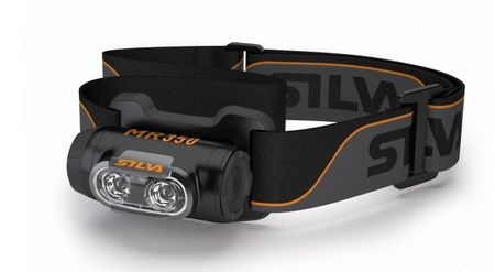 Stirnlampe Silva Disc500 rot/weiß/or USB