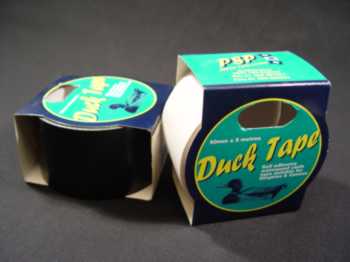 Ducktape/Clothtape schwarz 5mx50mm