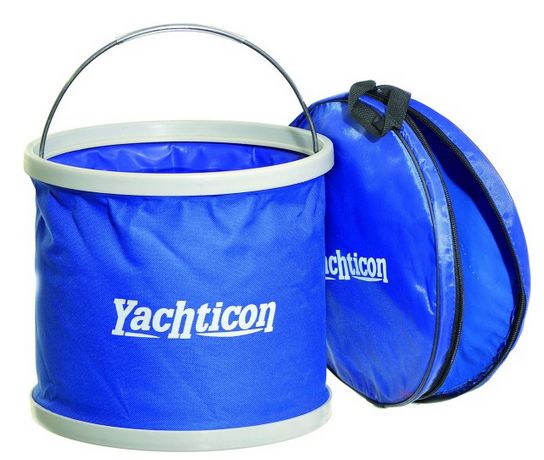 Falteimer 9 Liter 26x31cm Yachticon - zum Schließen ins Bild klicken