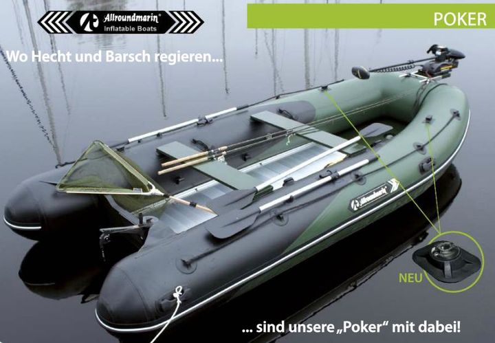Schlauchboot Poker 380/38cm grün/schwarz
