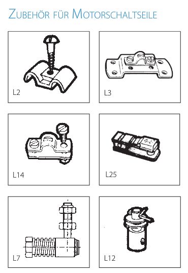 Befestigungsteil L14 für C2/C7
