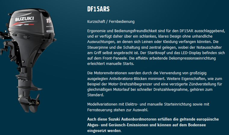 Suzuki DF15ARS E-Start Schaltbox o Pinne - zum Schließen ins Bild klicken
