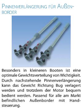 Pinnenverlängerung für Außenborder 70cm
