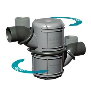 Vetus Wassersammler/Schalldämpfer NLP40
