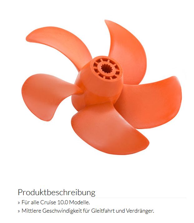 Torqeedo Propeller v22/p10k