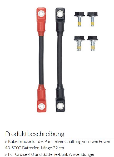 Torqeedo 2-P Kabel für Power 48-5000