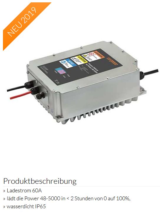 Torqeedo Schnelllader NEU f Power48-5000
