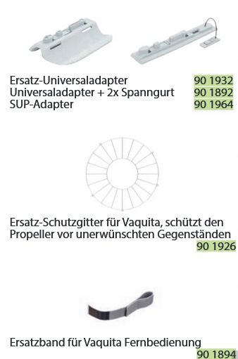 Vaquita Universaladapter u 2x Spanngurt