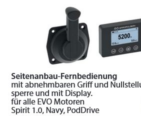 Seitenanbau-Remote alle Evo Motoren