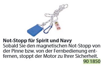 Not-Stopp für Spirit und Navy