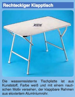 Klapptisch 90x60xH70cm