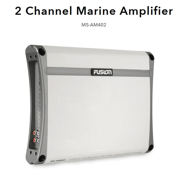 Fusion 2Kanal Marine Verstärker MS-AM402