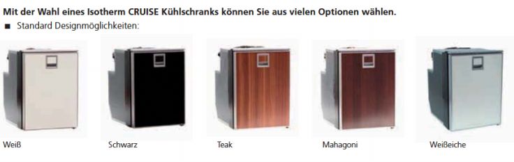 Isotherm Frontpanel CR65 schwarz glanz - zum Schließen ins Bild klicken