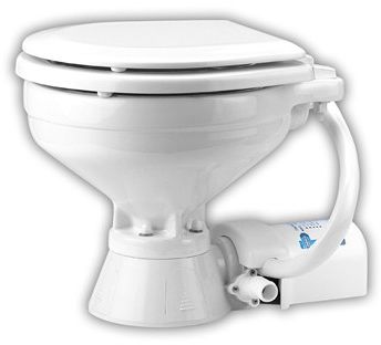 Jabsco elektrische Toilette 24V Compakt - zum Schließen ins Bild klicken