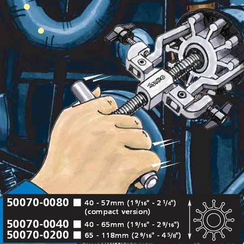 Jabsco Impellerabzieher 65-118mm standar