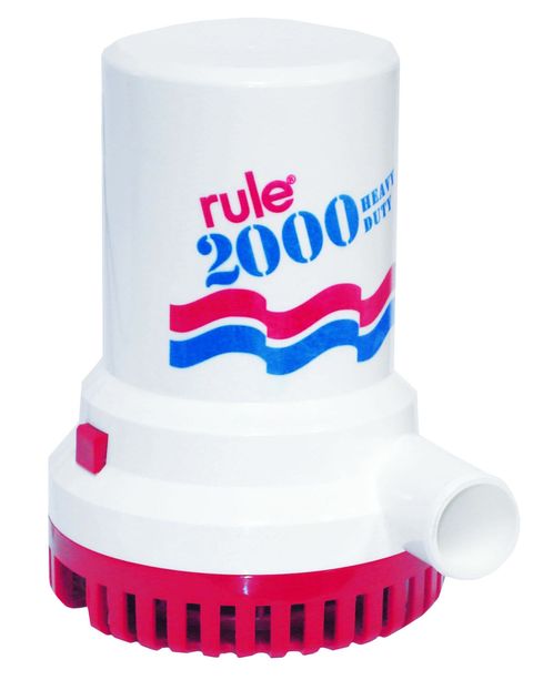 Rule 2000 Bilgepumpe 12V 7750Ltr/h