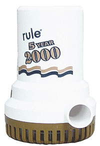 Rule-Mate 2000 Bilgepumpe 12V 7750Ltr/h