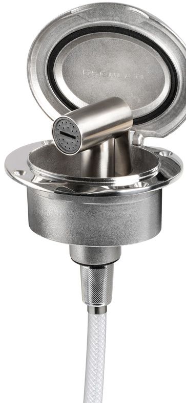 Duschbox Elissa 2,5m PVC-Sch/Deckel niro