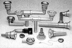 Spülbecken Abfluß 1 1/4" Schlauch 25mm