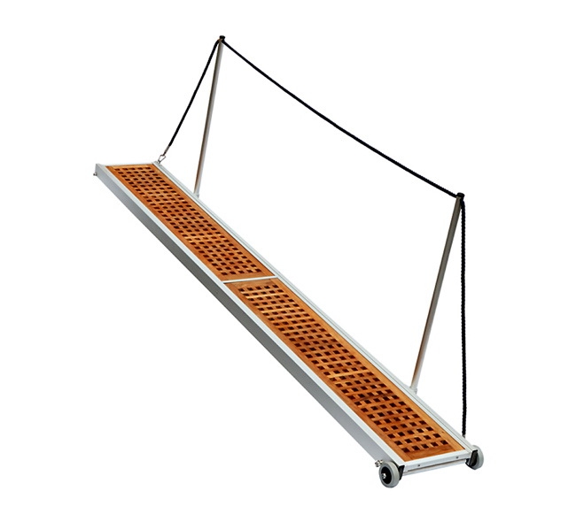 Gangway Leicht 8051 Teak/Alu 32x200cm 13