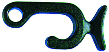 Fenderclip für Rohr 22-25mm weiß - zum Schließen ins Bild klicken