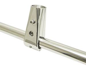 Flaggstockhalter 25mm Relingsmontage