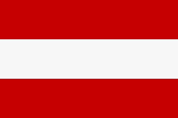 Flagge Österreich 30x45cm