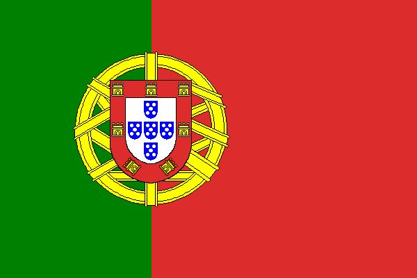 Flagge Portugal 20x30cm