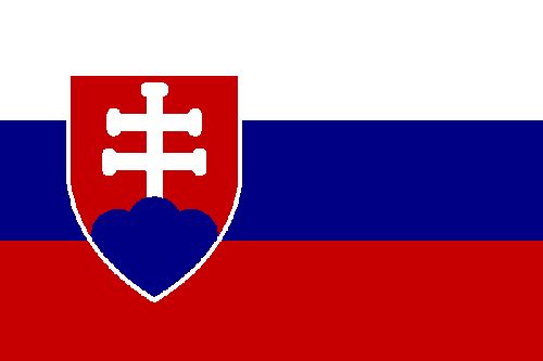 Flagge Slowakei 20x30cm