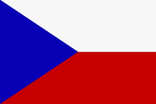 Flagge Tschechische Republik 20x30cm - zum Schließen ins Bild klicken