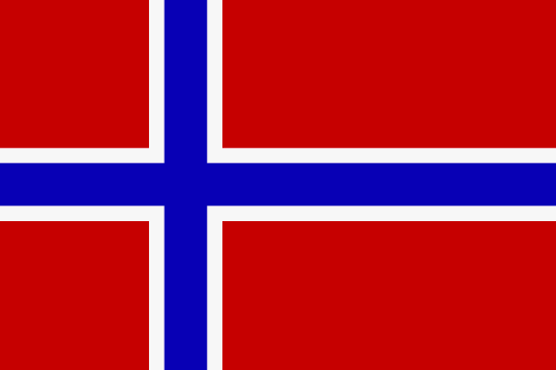 Flagge Norwegen 30x45cm