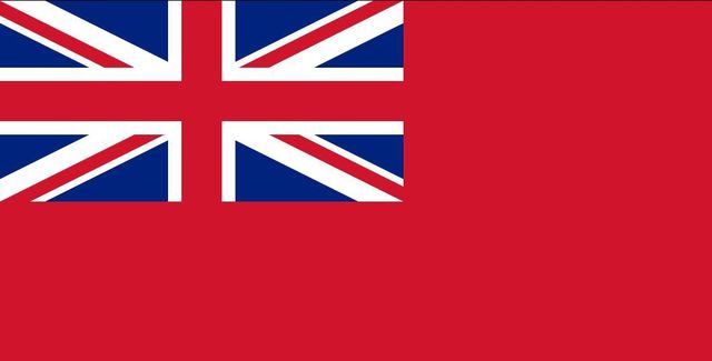 Flagge Grossbritannien 30x45cm red Ensig