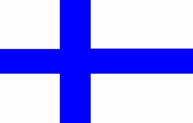 Flagge Finnland 30x45cm