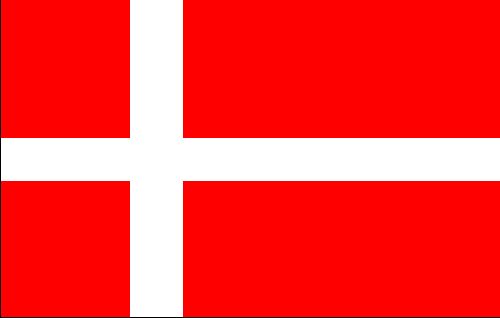 Flagge Dänemark 20x30cm