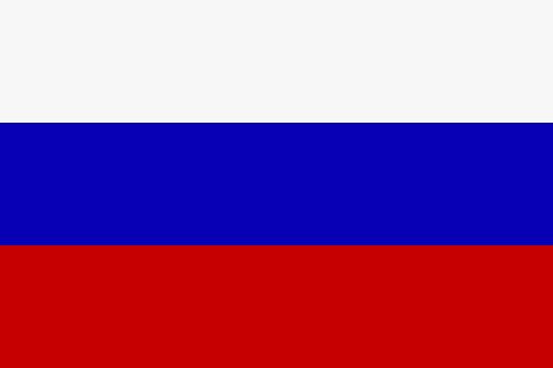Flagge Russland 20x30cm