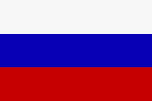 Flagge Russland 30x45cm - zum Schließen ins Bild klicken