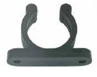 Halteclip 15mm schwarz