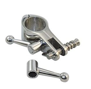 Verdeckbeschlag Gelenk mit Hebel 22mm