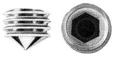 Madenschraube 1/8"Inbus