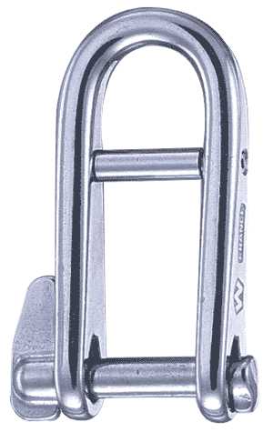 Schlüsselschäkel 5mm mit Steg Wichard HR
