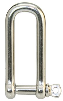 Schäkel Lang-Form 4mm niro