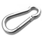 Karabiner 6x 60mm niro - zum Schließen ins Bild klicken