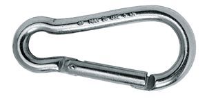 Karabiner 10x100mm niro Key Lock System