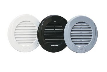 Lüftungsgitter Motorraum dm100mm schwarz