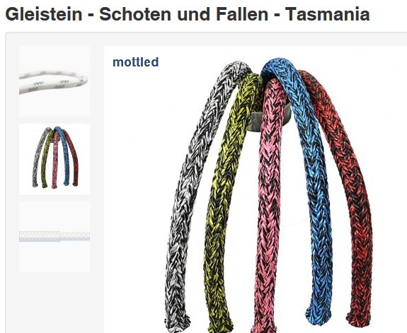 Fall Tasmania 14mm PES weiß/schwarz