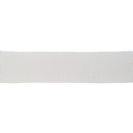 Gurt 25mm Polyester leicht weiß 50m