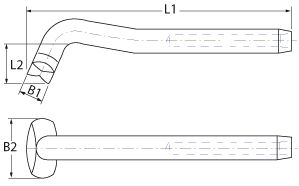 T-Terminal für Draht 10mm