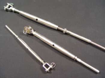 Wantenspanner M8/4mm Gabel/Terminal