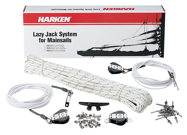 253 Lazy Jack Set mittel für 27-37Fuß