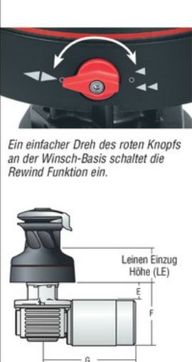 46RWC Radial Rewind ST E-Winsch chrom